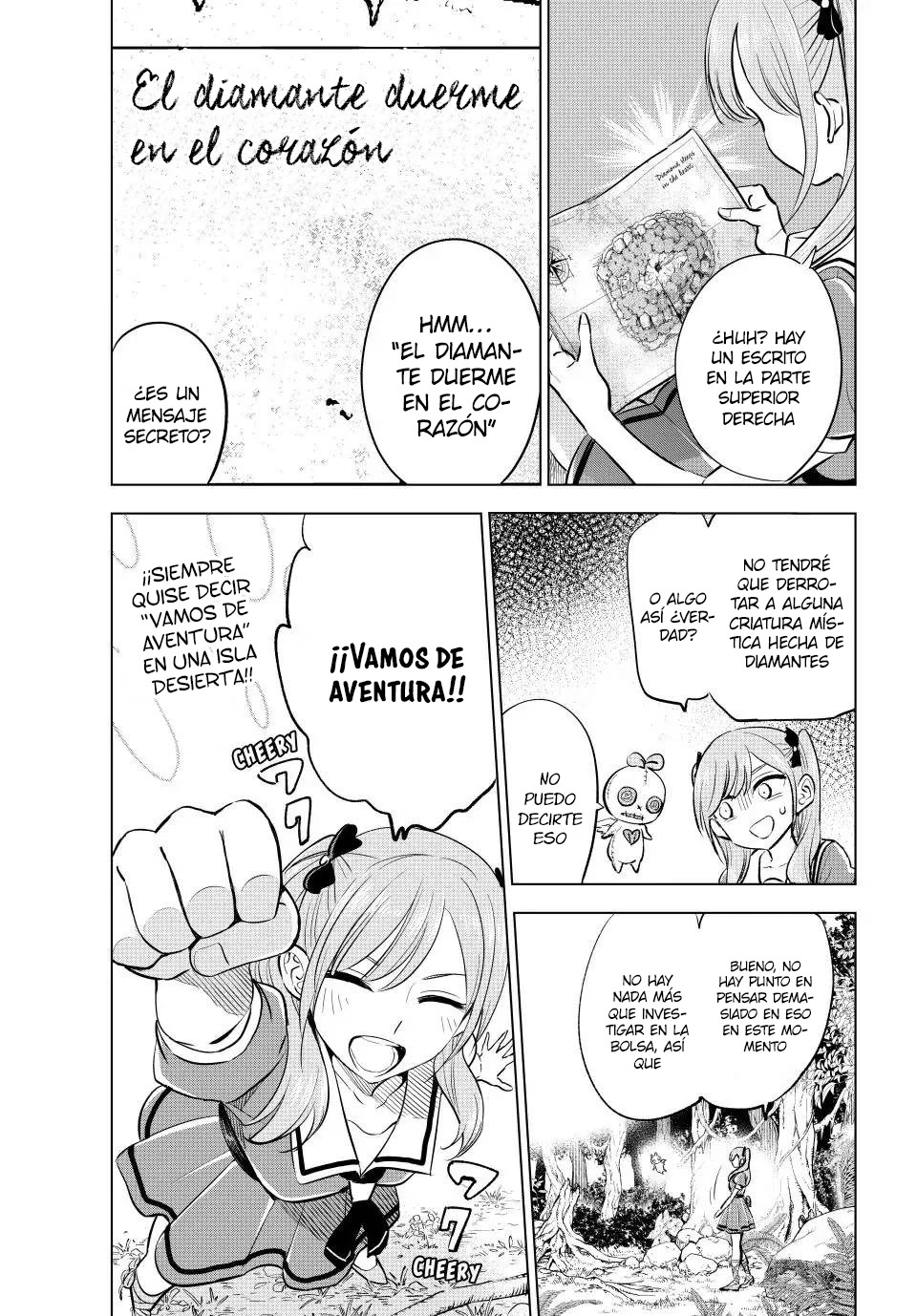 Kuroneko to Majo no Kyoushitsu Capitulo 46: La aventura en la isla desierta página 15