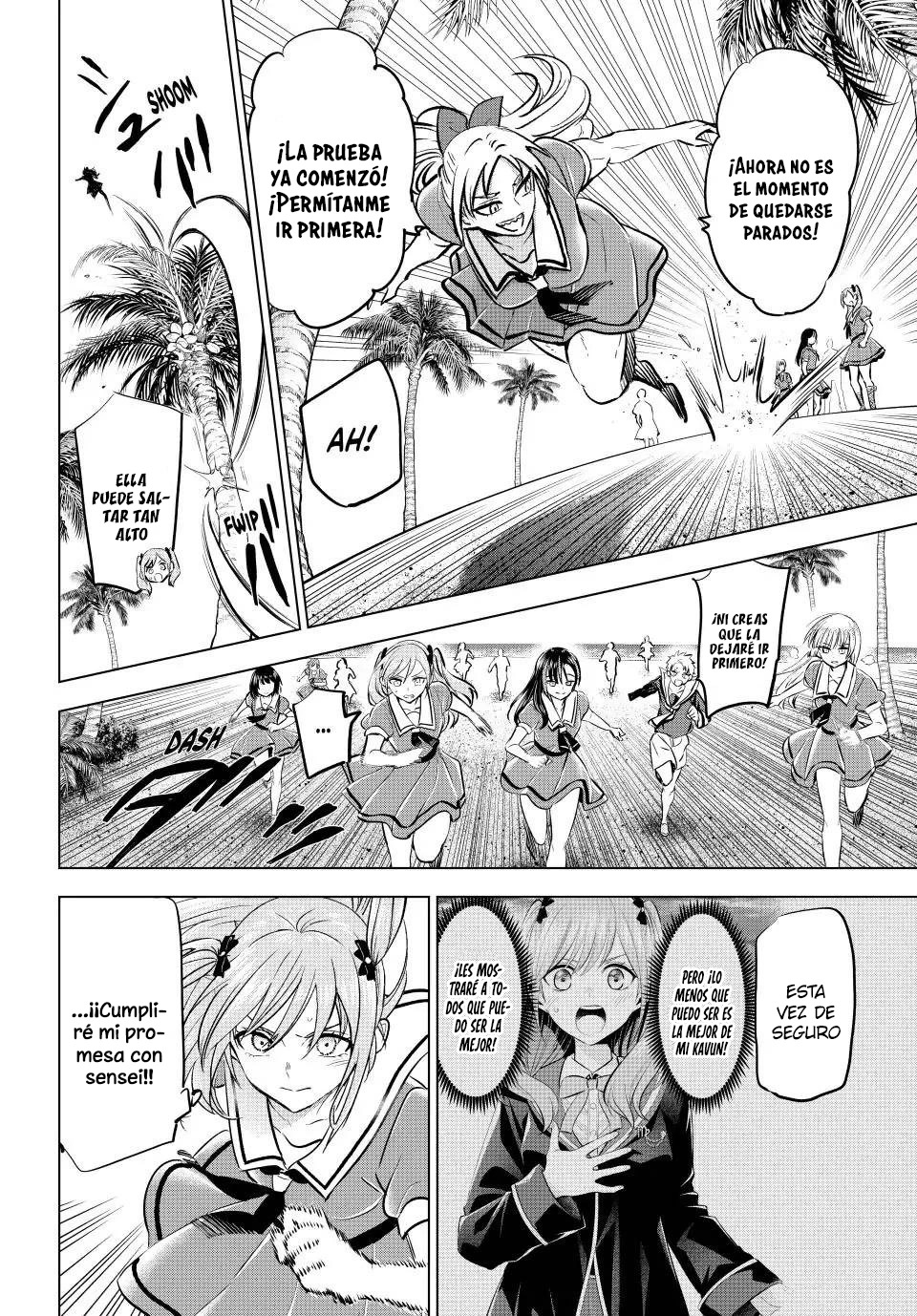 Kuroneko to Majo no Kyoushitsu Capitulo 46: La aventura en la isla desierta página 8