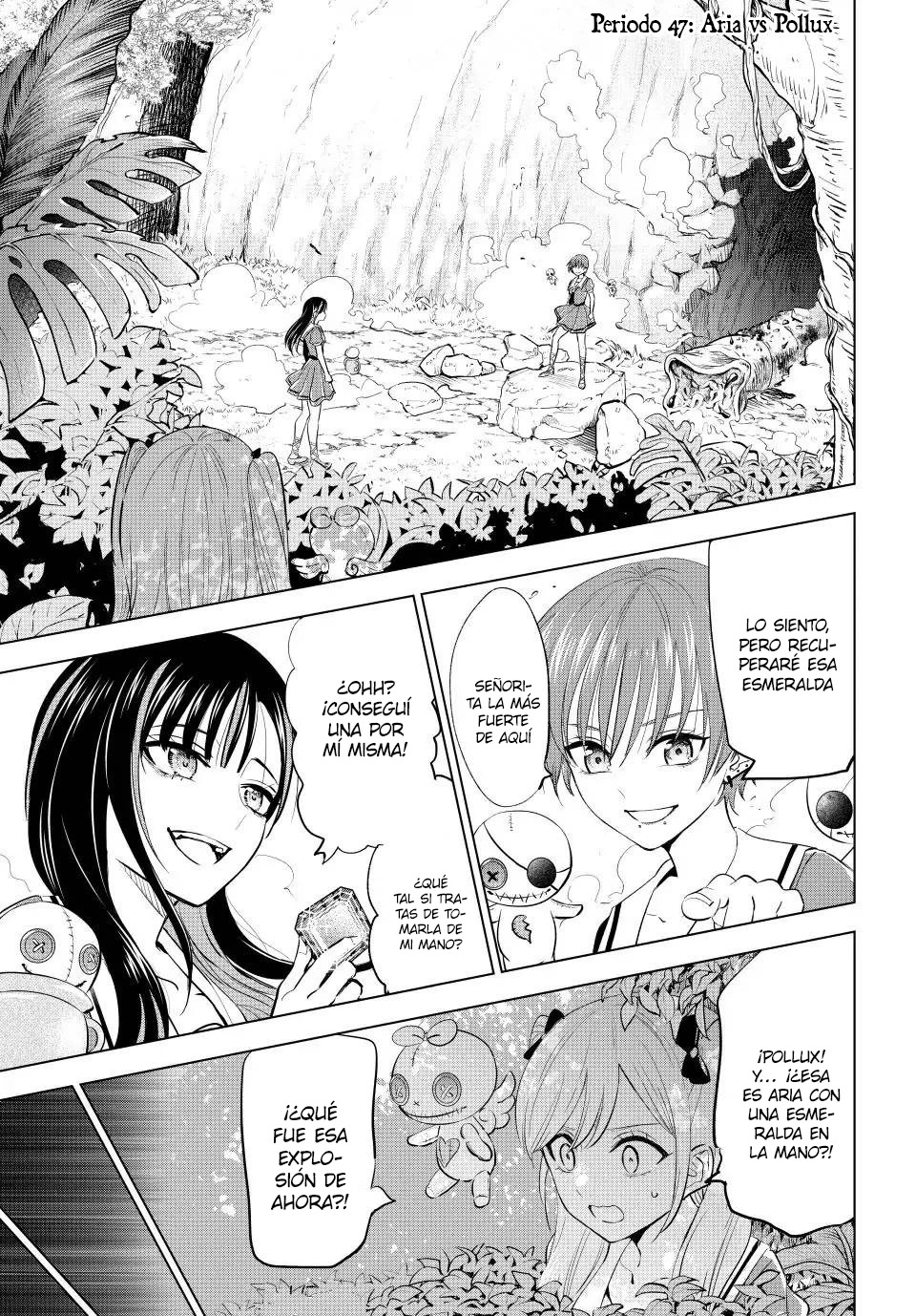 Kuroneko to Majo no Kyoushitsu Capitulo 47: Aria vs Pollux página 3