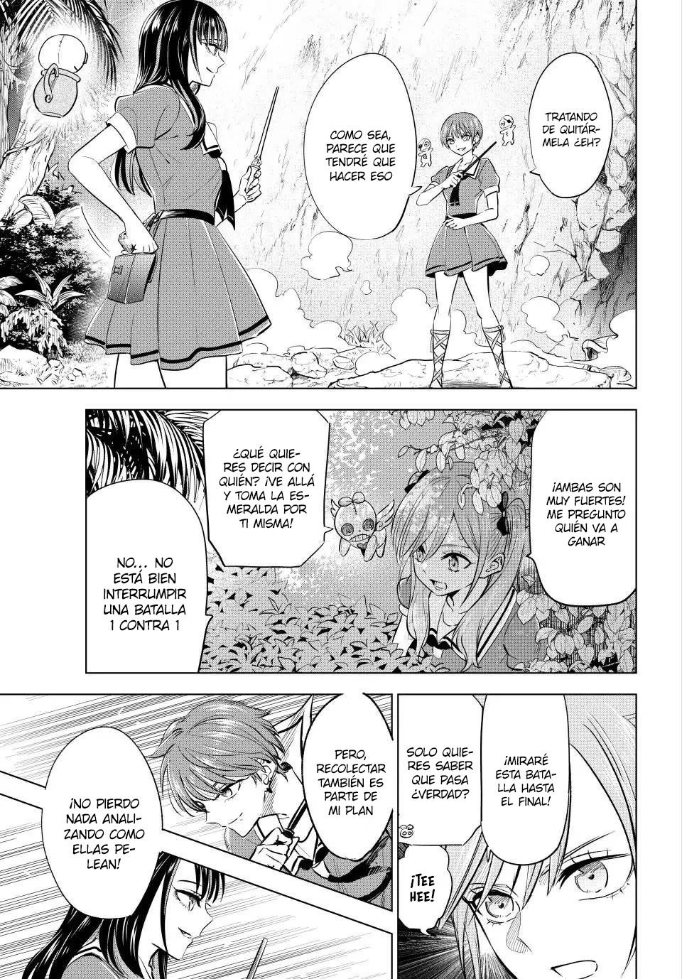 Kuroneko to Majo no Kyoushitsu Capitulo 47: Aria vs Pollux página 9