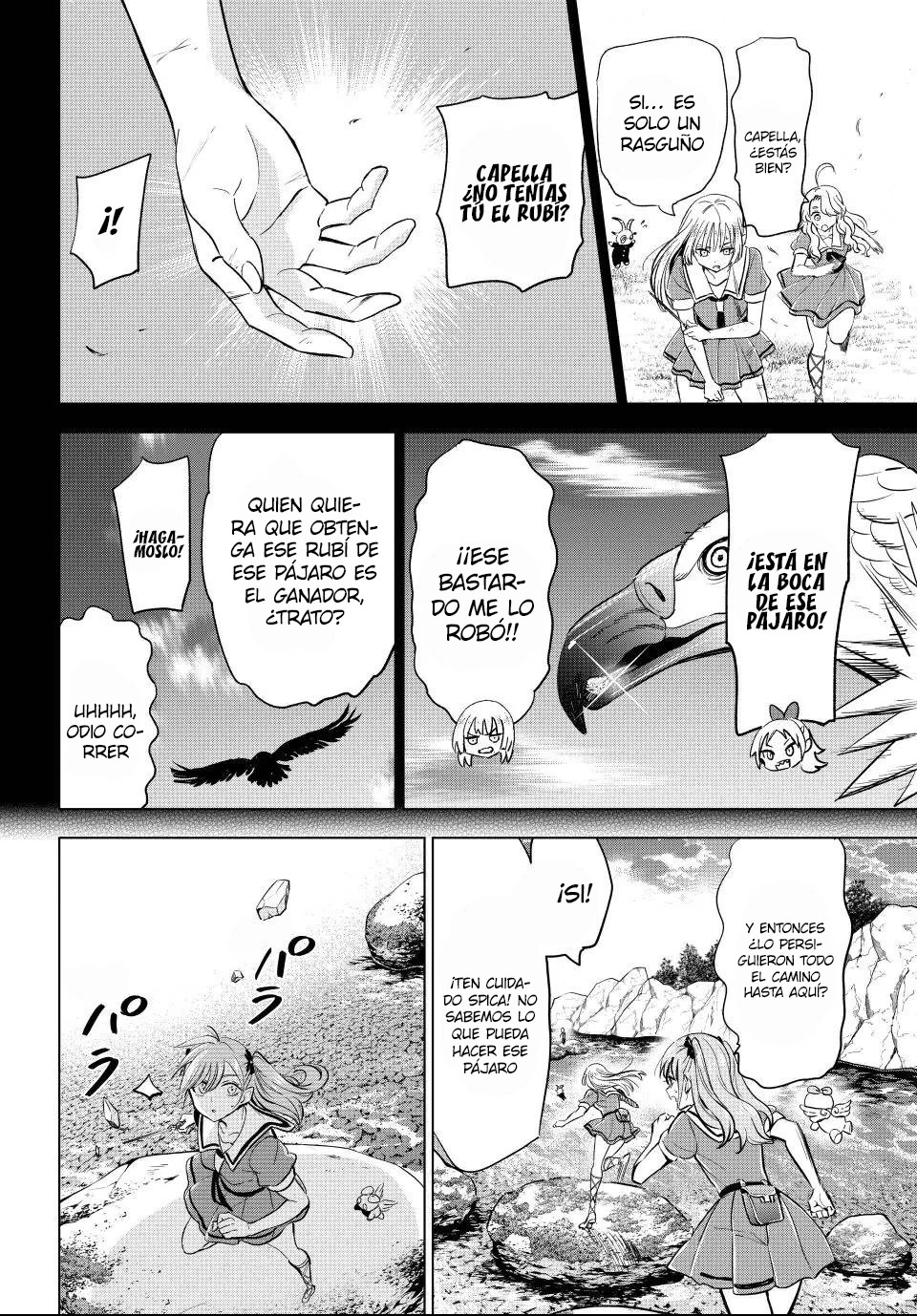 Kuroneko to Majo no Kyoushitsu Capitulo 49: Carrera por el rubí página 18