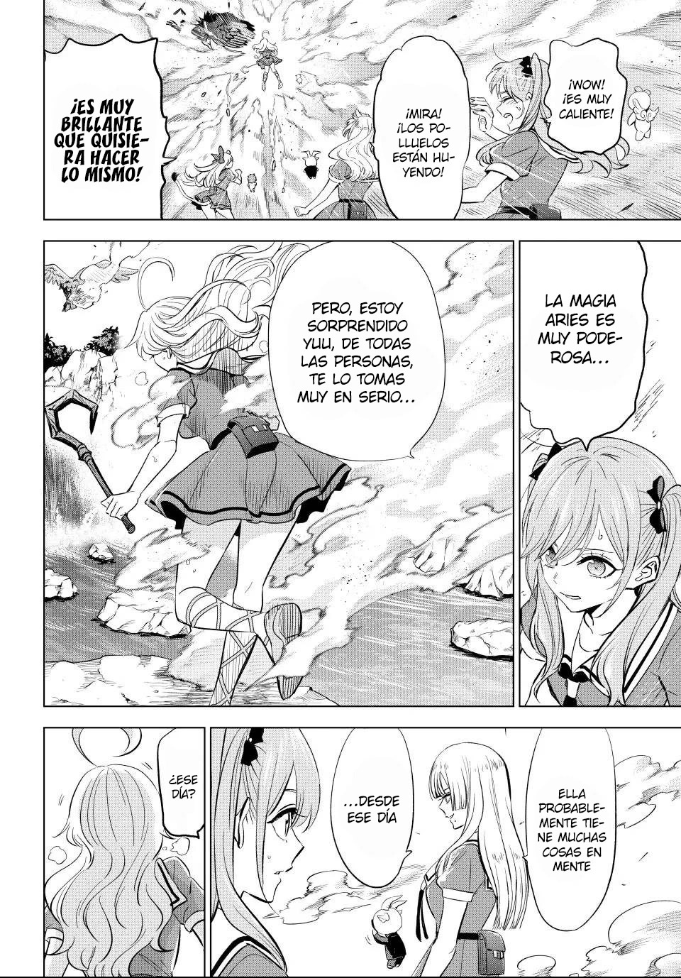 Kuroneko to Majo no Kyoushitsu Capitulo 49: Carrera por el rubí página 22