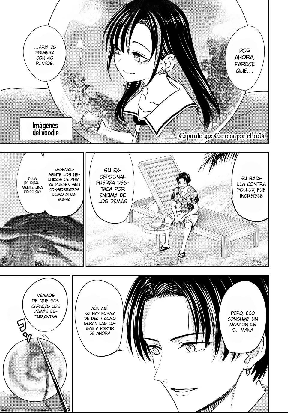 Kuroneko to Majo no Kyoushitsu Capitulo 49: Carrera por el rubí página 3