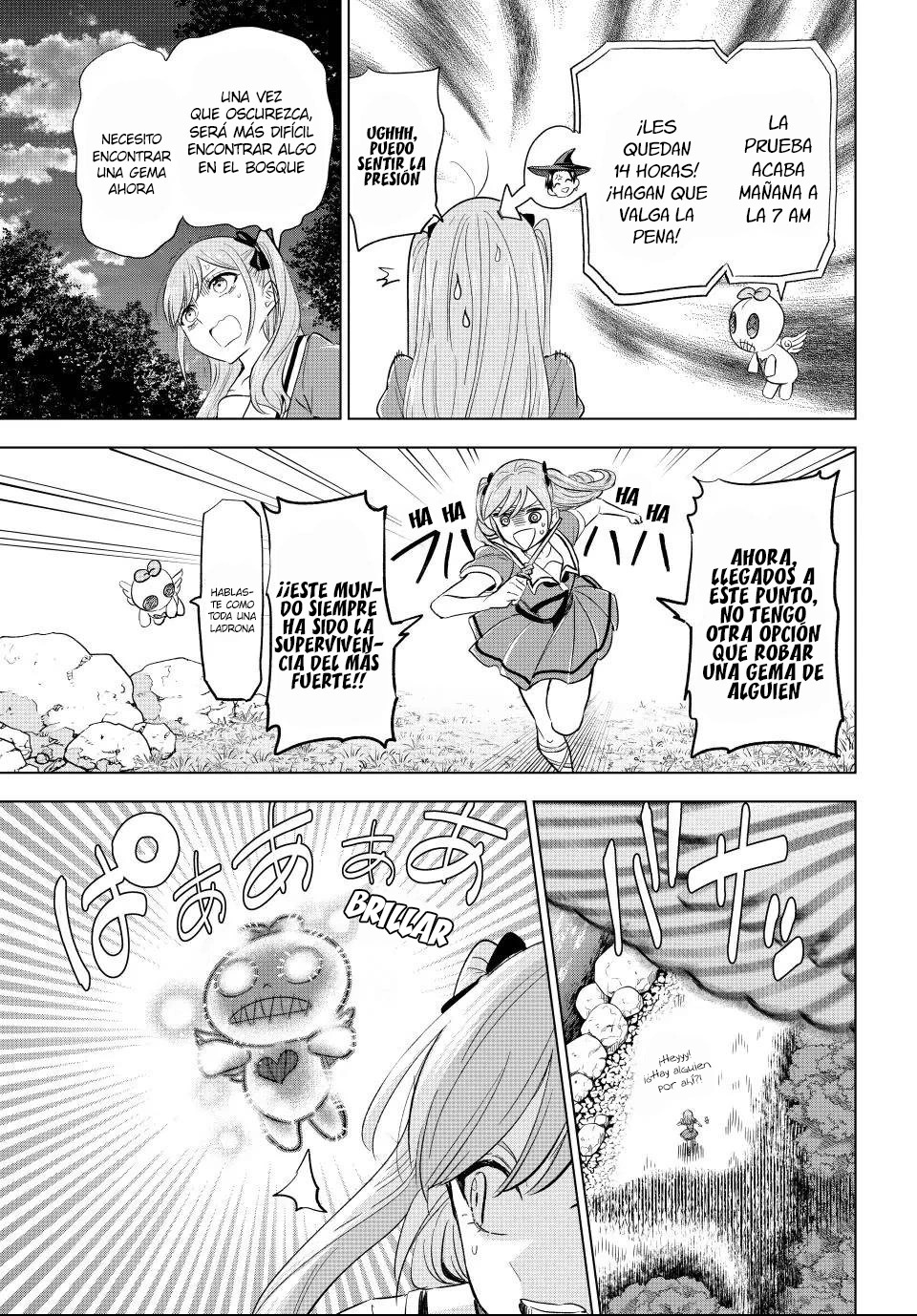 Kuroneko to Majo no Kyoushitsu Capitulo 49: Carrera por el rubí página 9