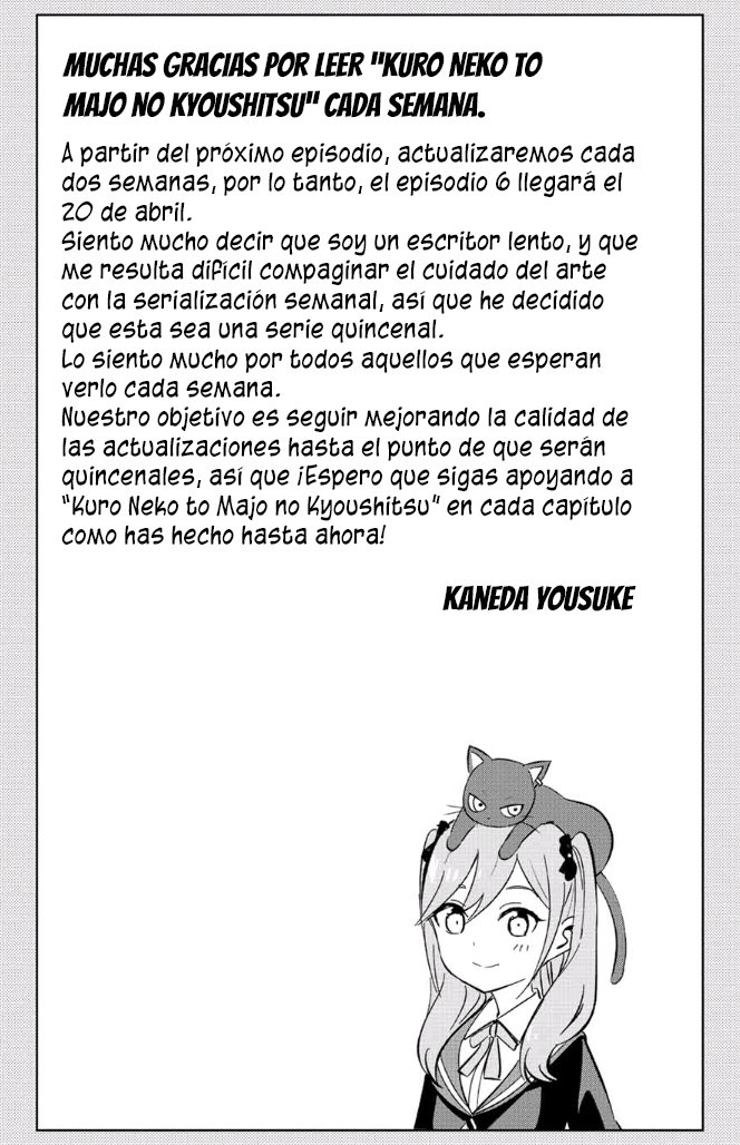 Kuroneko to Majo no Kyoushitsu Capitulo 5: Spica página 29