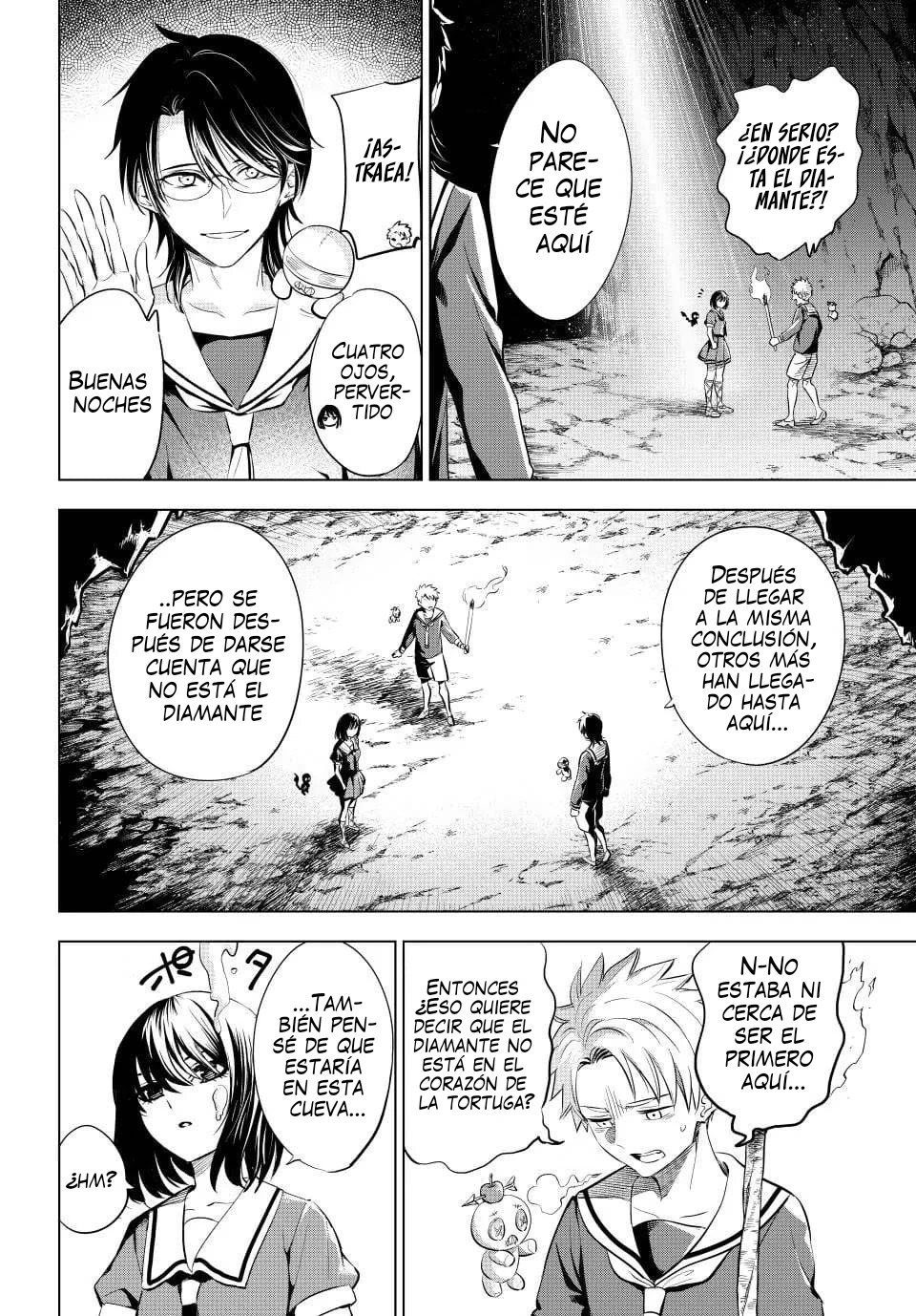 Kuroneko to Majo no Kyoushitsu Capitulo 52: La isla Aspidoquelonio página 12