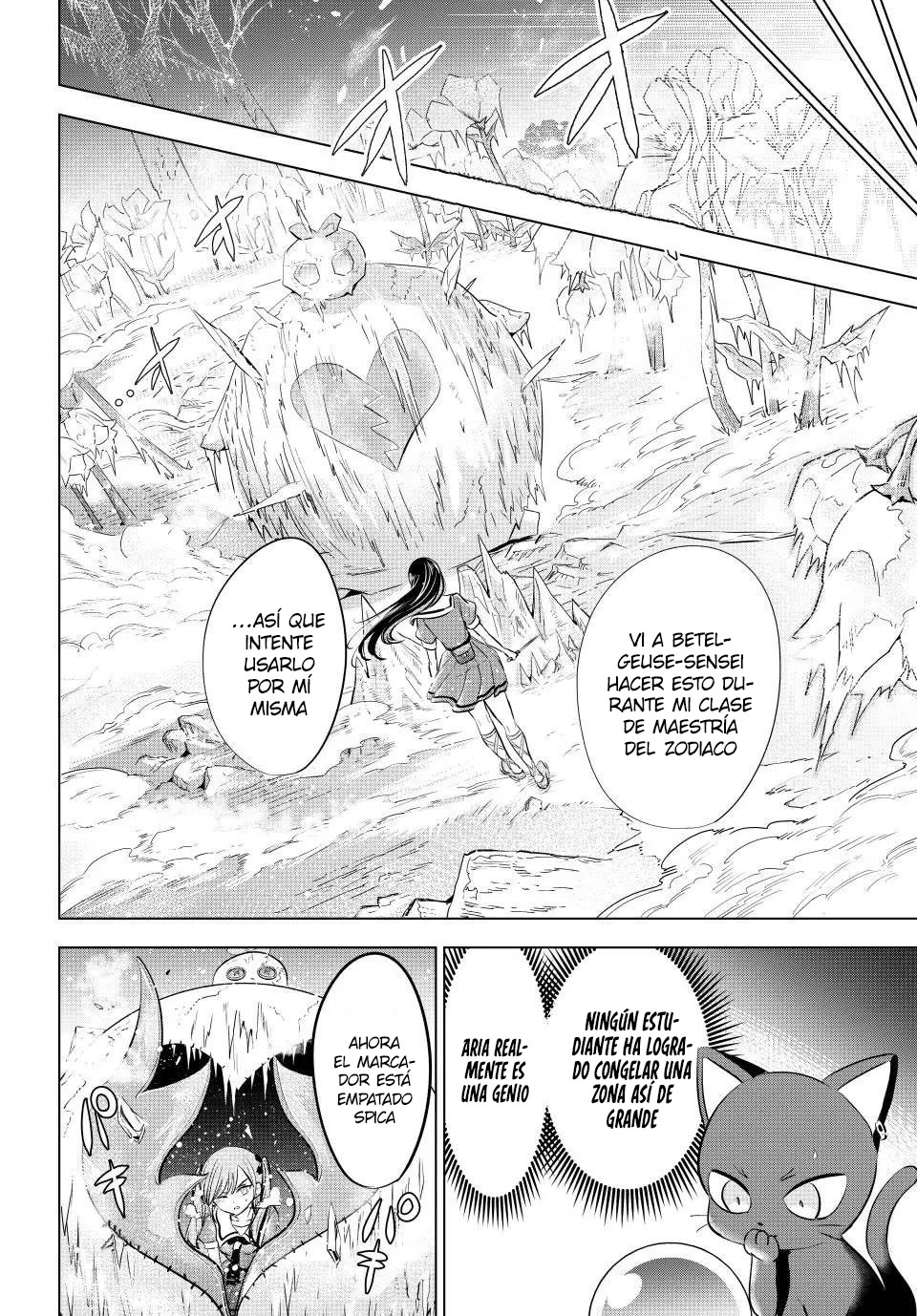 Kuroneko to Majo no Kyoushitsu Capitulo 54: Spica VS Aria página 10