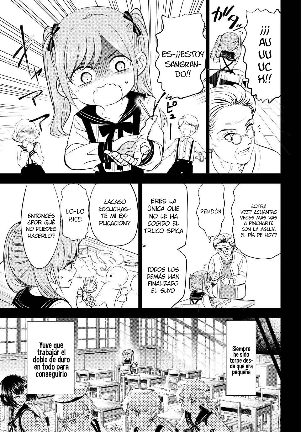 Kuroneko to Majo no Kyoushitsu Capitulo 54: Spica VS Aria página 13