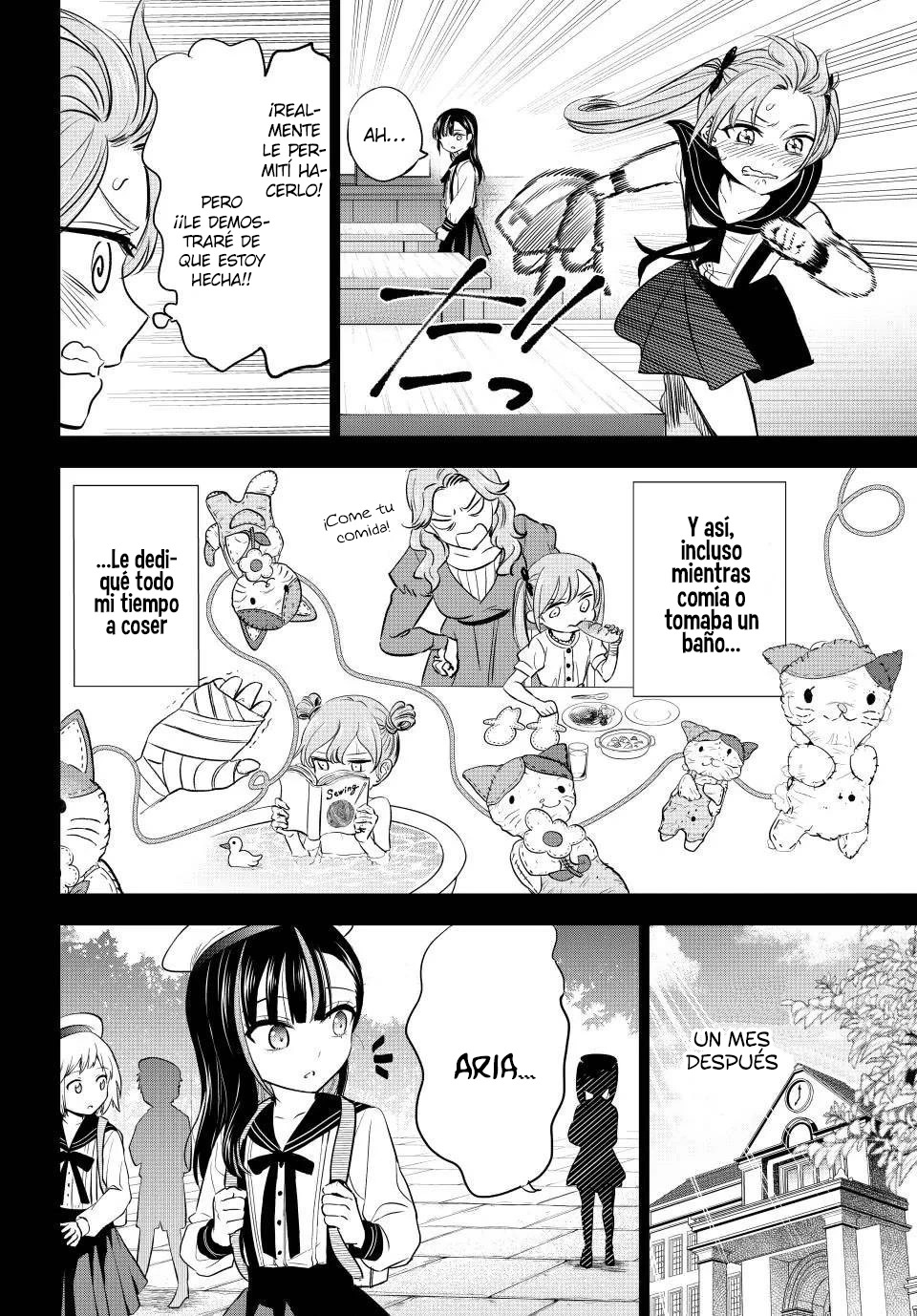 Kuroneko to Majo no Kyoushitsu Capitulo 54: Spica VS Aria página 18