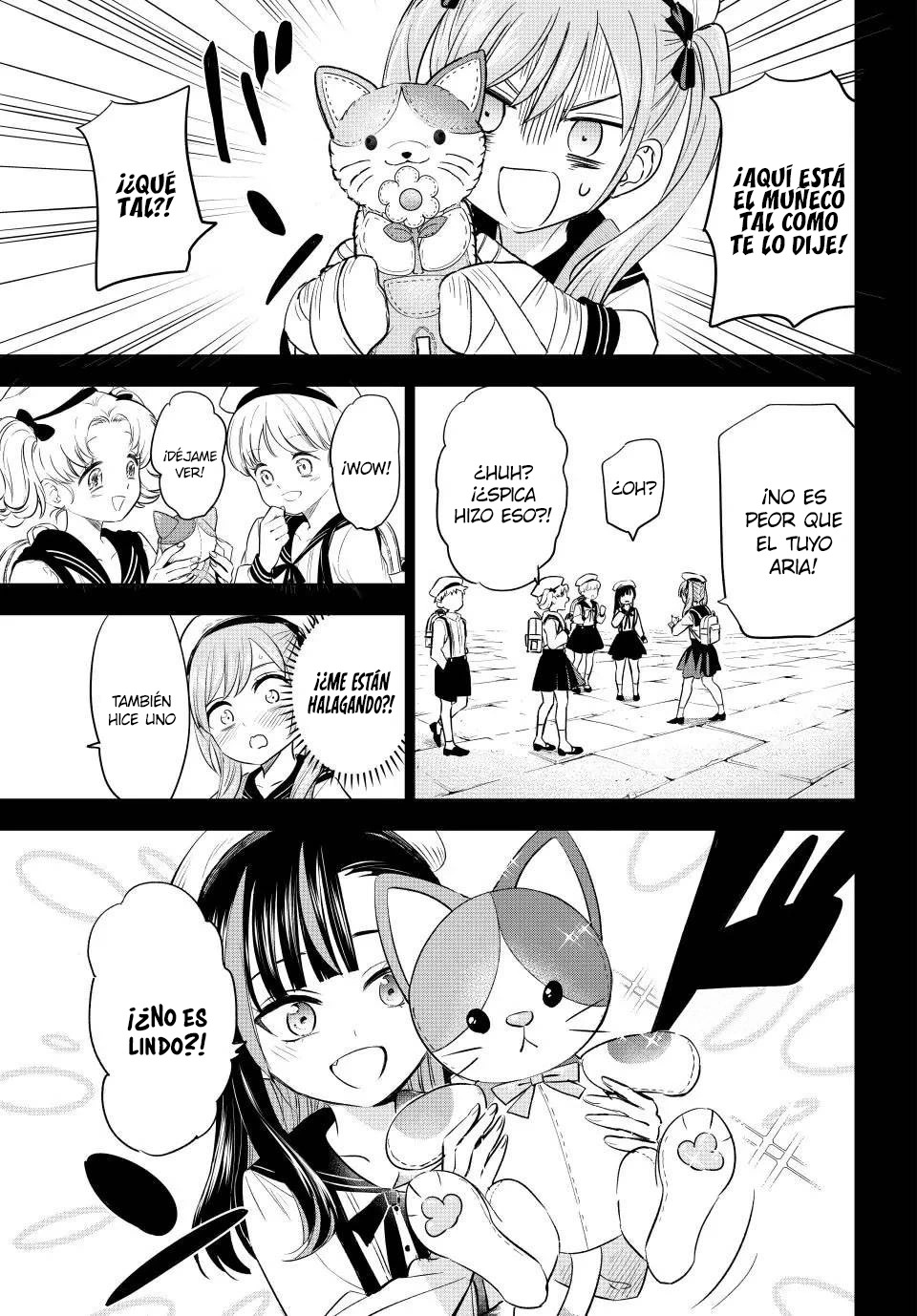 Kuroneko to Majo no Kyoushitsu Capitulo 54: Spica VS Aria página 19