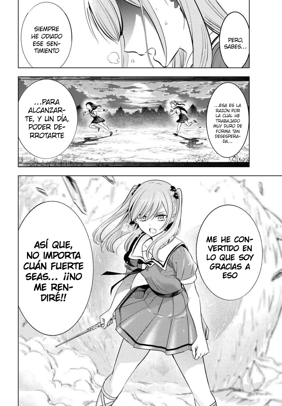 Kuroneko to Majo no Kyoushitsu Capitulo 54: Spica VS Aria página 22