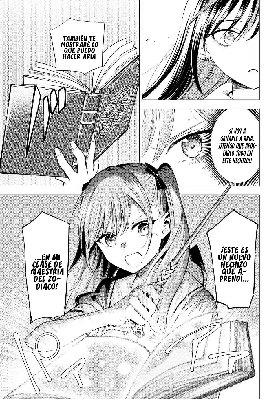 Kuroneko to Majo no Kyoushitsu Capitulo 54: Spica VS Aria página 23