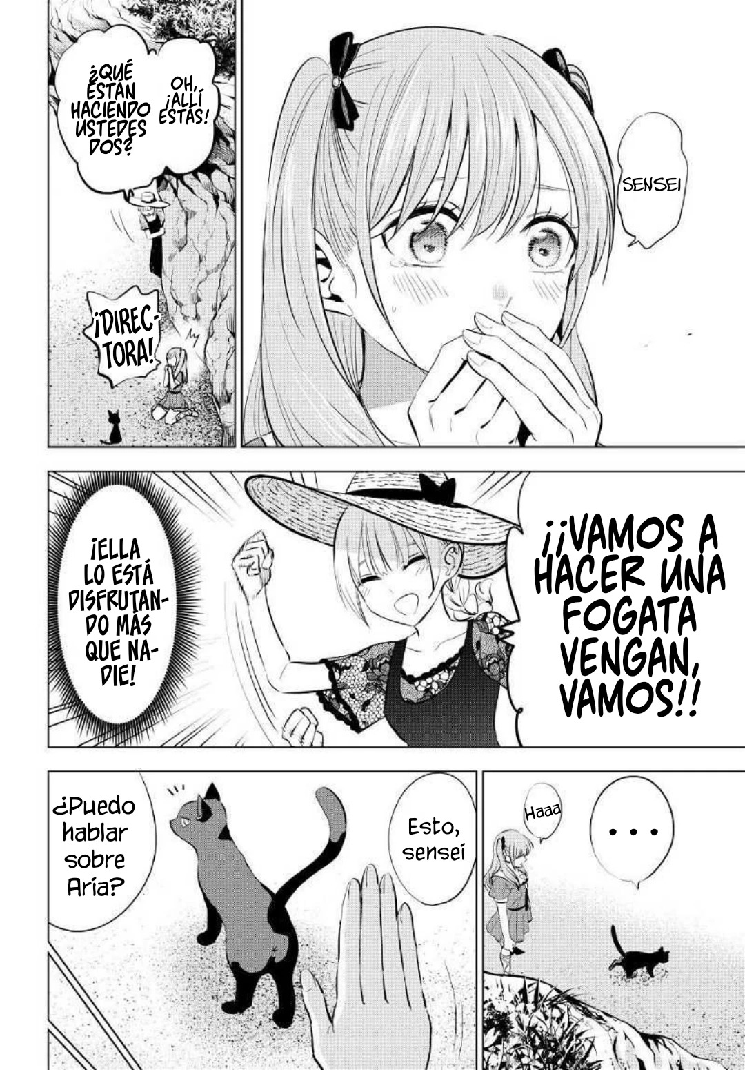 Kuroneko to Majo no Kyoushitsu Capitulo 58: Una promesa debajo de las estrellas página 15