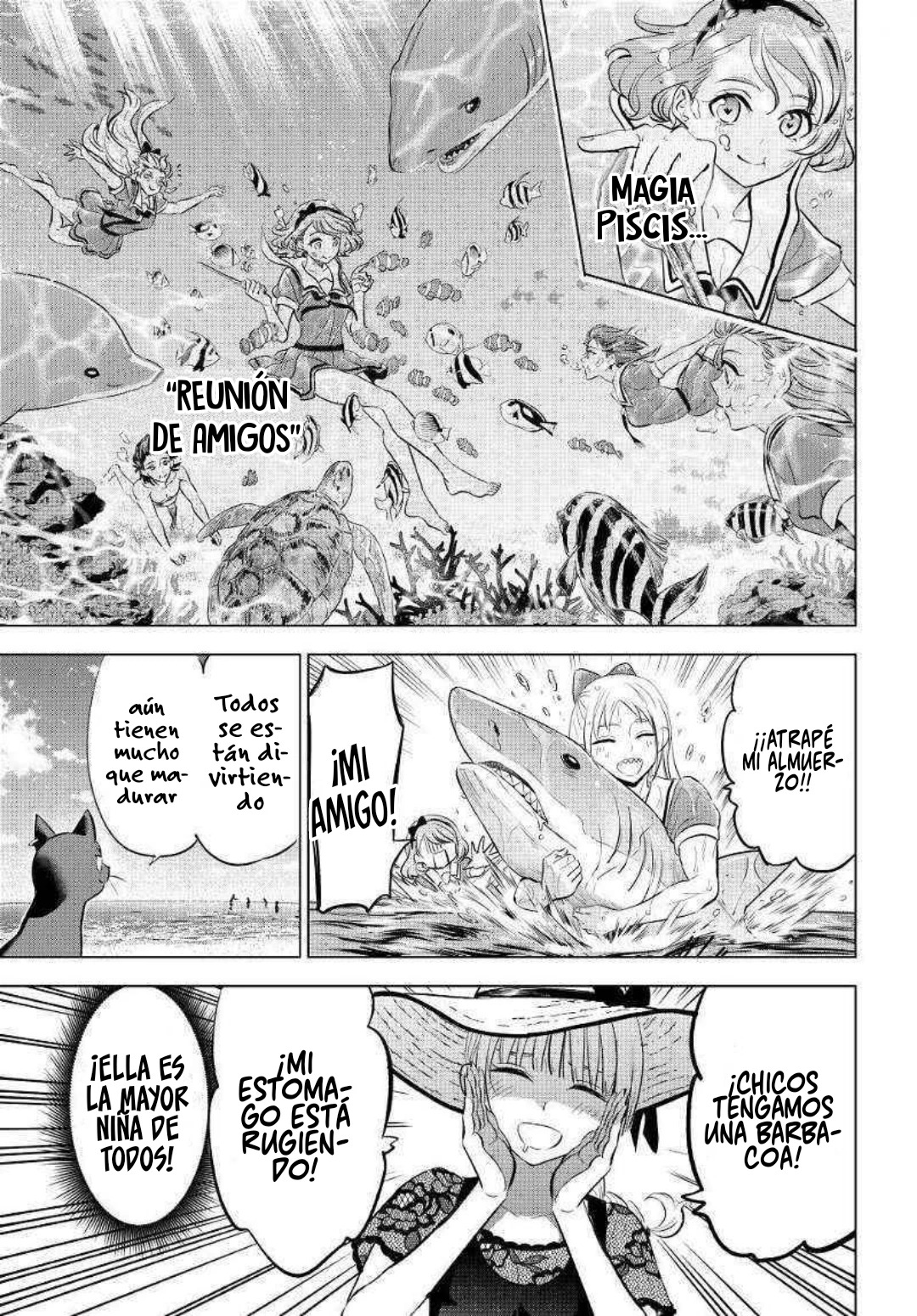 Kuroneko to Majo no Kyoushitsu Capitulo 58: Una promesa debajo de las estrellas página 6