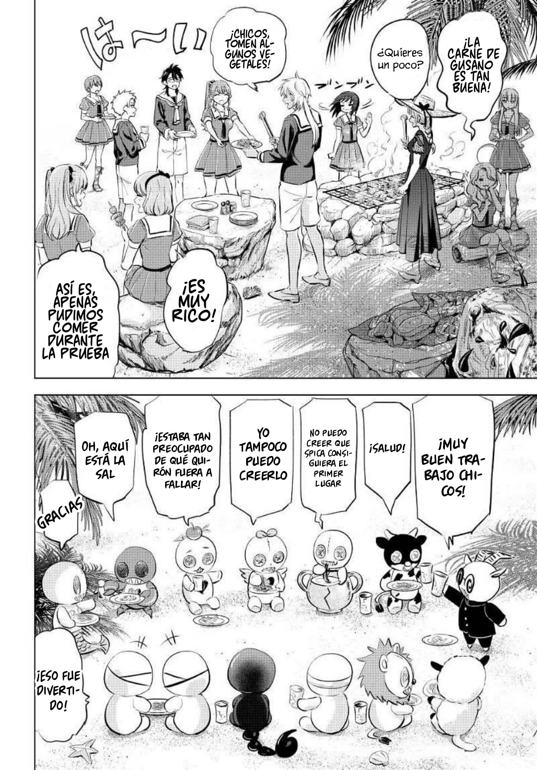 Kuroneko to Majo no Kyoushitsu Capitulo 58: Una promesa debajo de las estrellas página 9