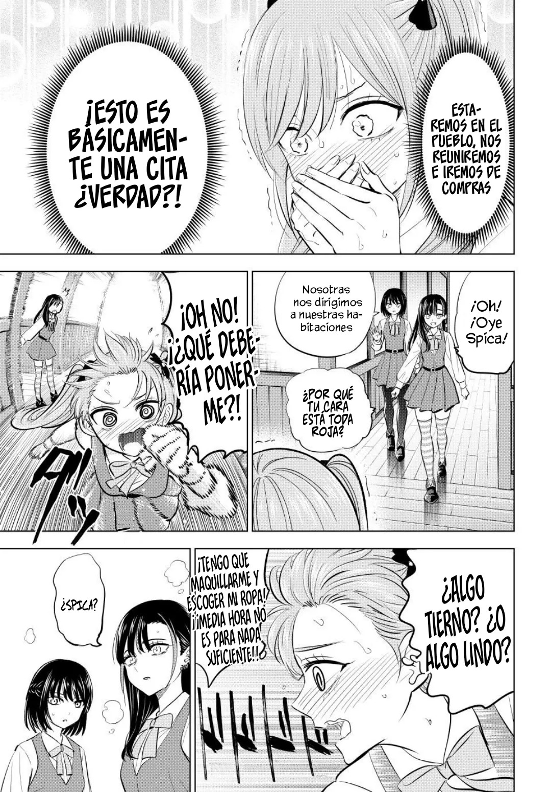 Kuroneko to Majo no Kyoushitsu Capitulo 59: Fecha Prohibida página 10