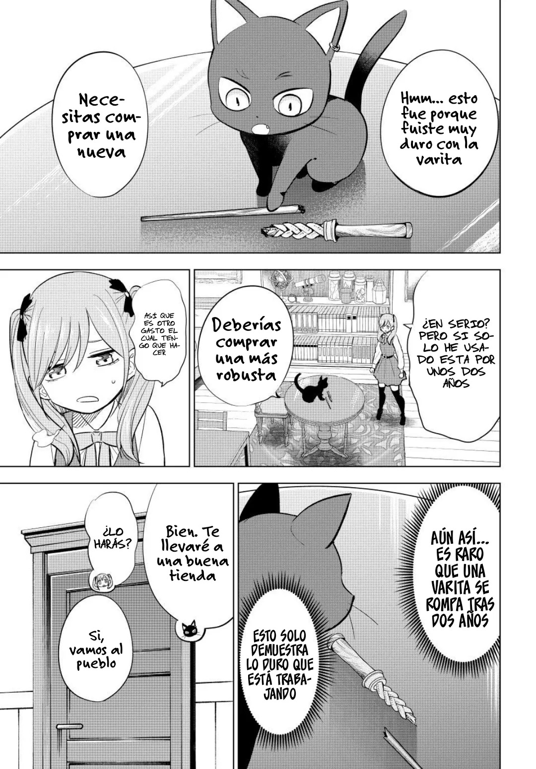Kuroneko to Majo no Kyoushitsu Capitulo 59: Fecha Prohibida página 8