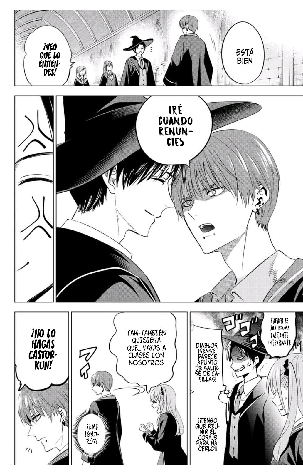 Kuroneko to Majo no Kyoushitsu Capitulo 6: El destino de Castor Géminis página 12