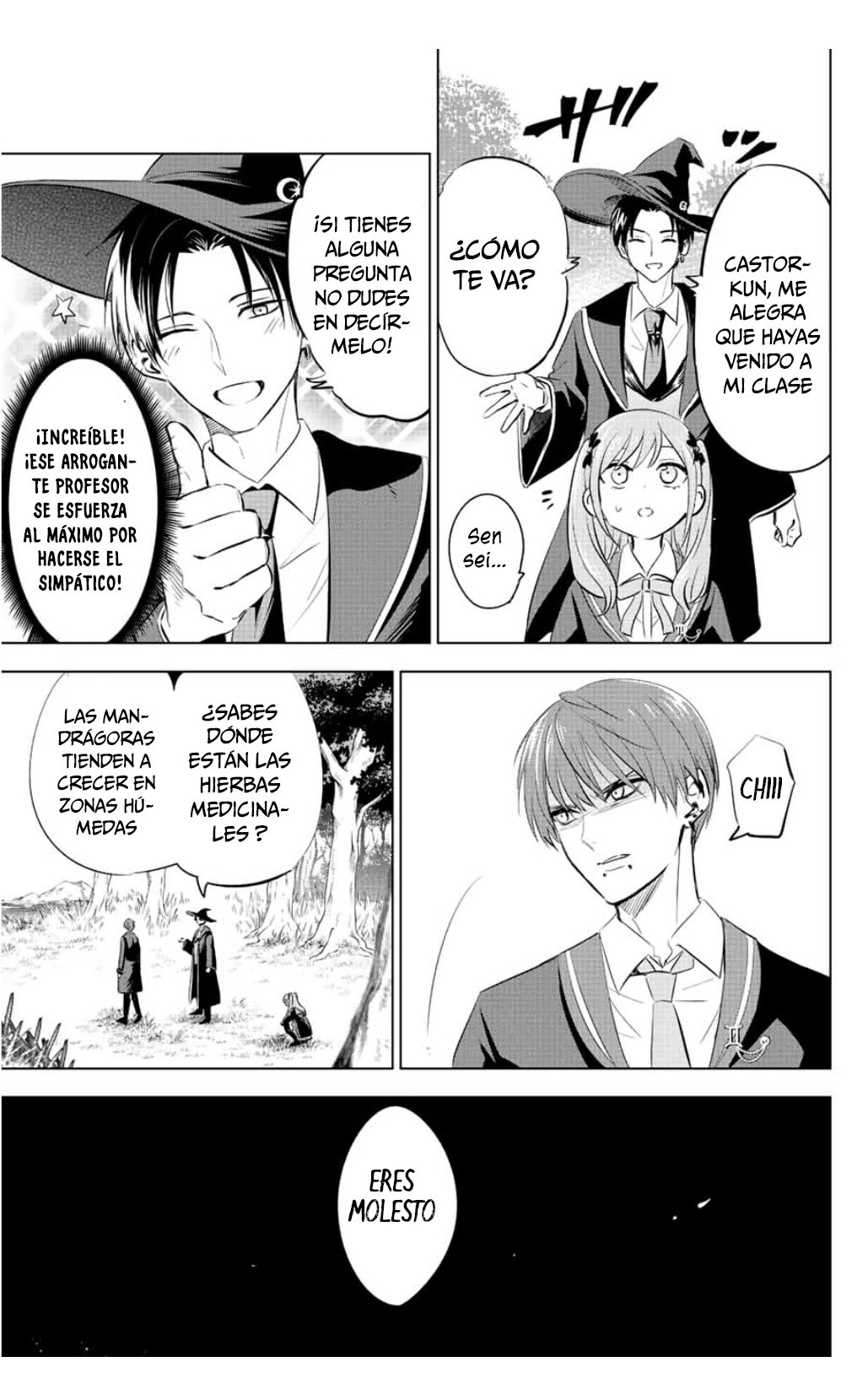 Kuroneko to Majo no Kyoushitsu Capitulo 6: El destino de Castor Géminis página 17