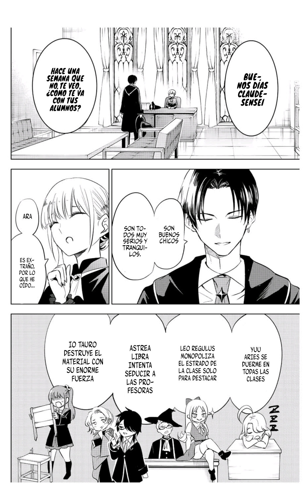 Kuroneko to Majo no Kyoushitsu Capitulo 6: El destino de Castor Géminis página 4