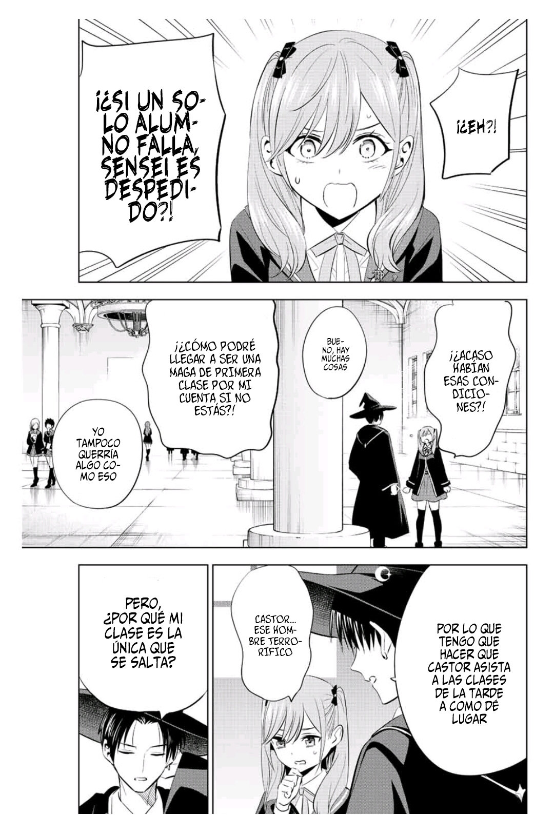 Kuroneko to Majo no Kyoushitsu Capitulo 6: El destino de Castor Géminis página 7