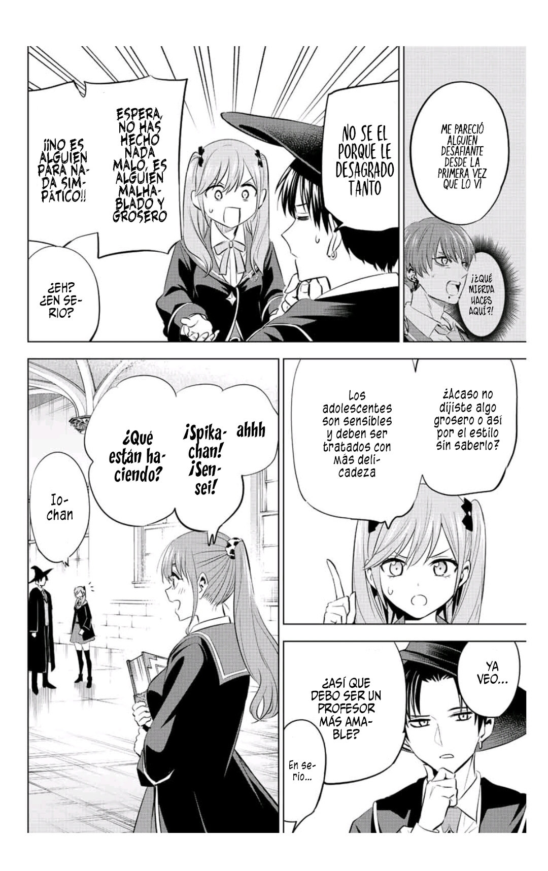 Kuroneko to Majo no Kyoushitsu Capitulo 6: El destino de Castor Géminis página 8