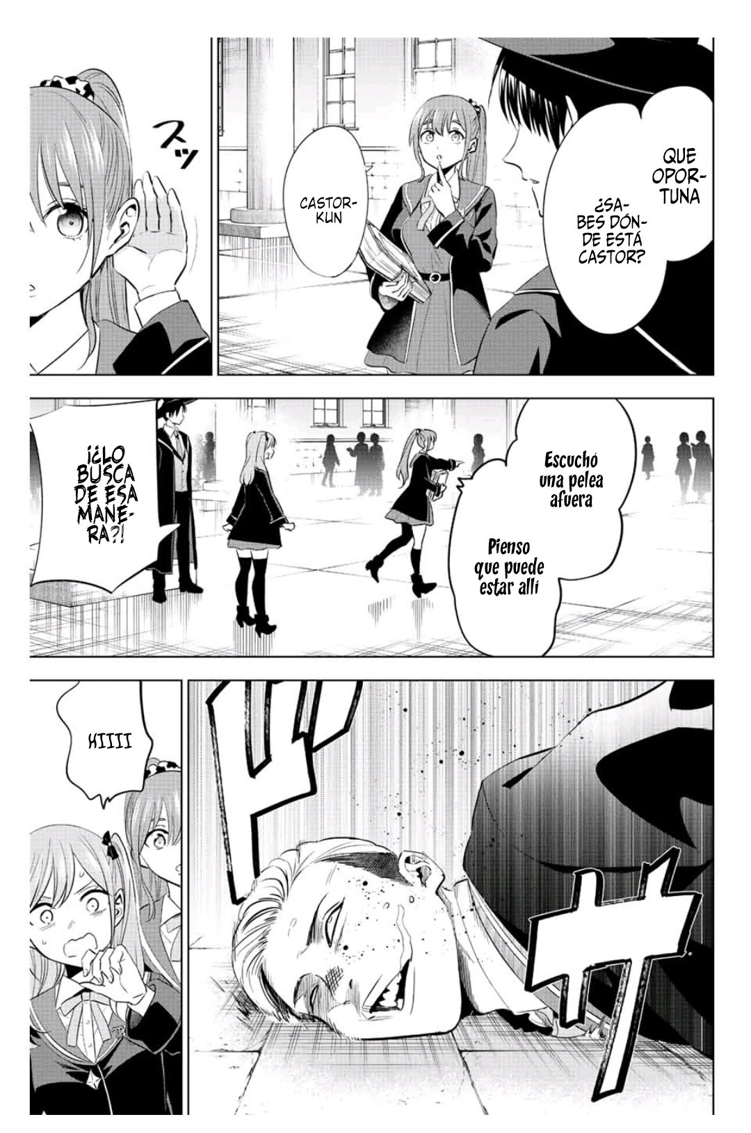 Kuroneko to Majo no Kyoushitsu Capitulo 6: El destino de Castor Géminis página 9