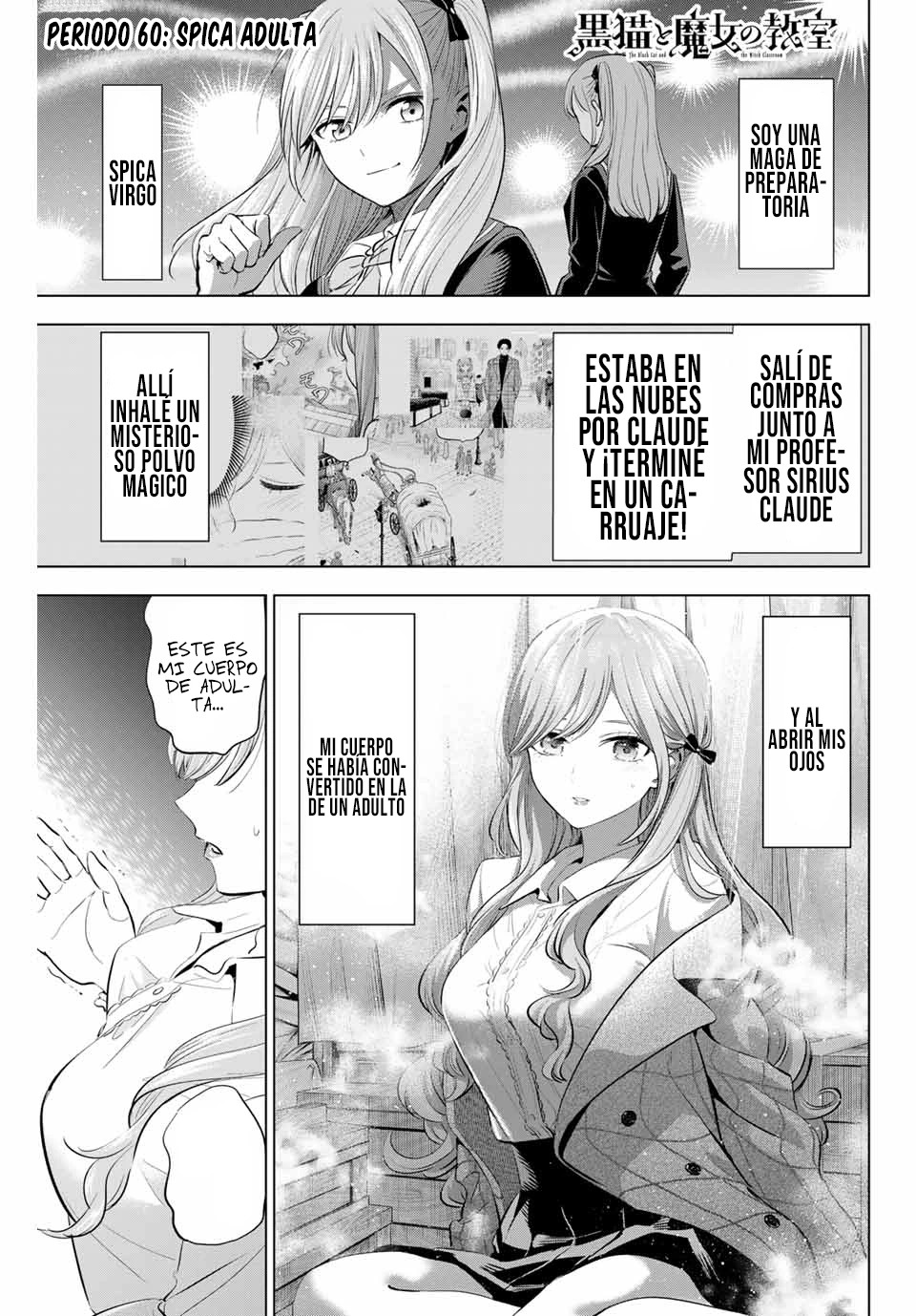 Kuroneko to Majo no Kyoushitsu Capitulo 60: Spica adulta página 4