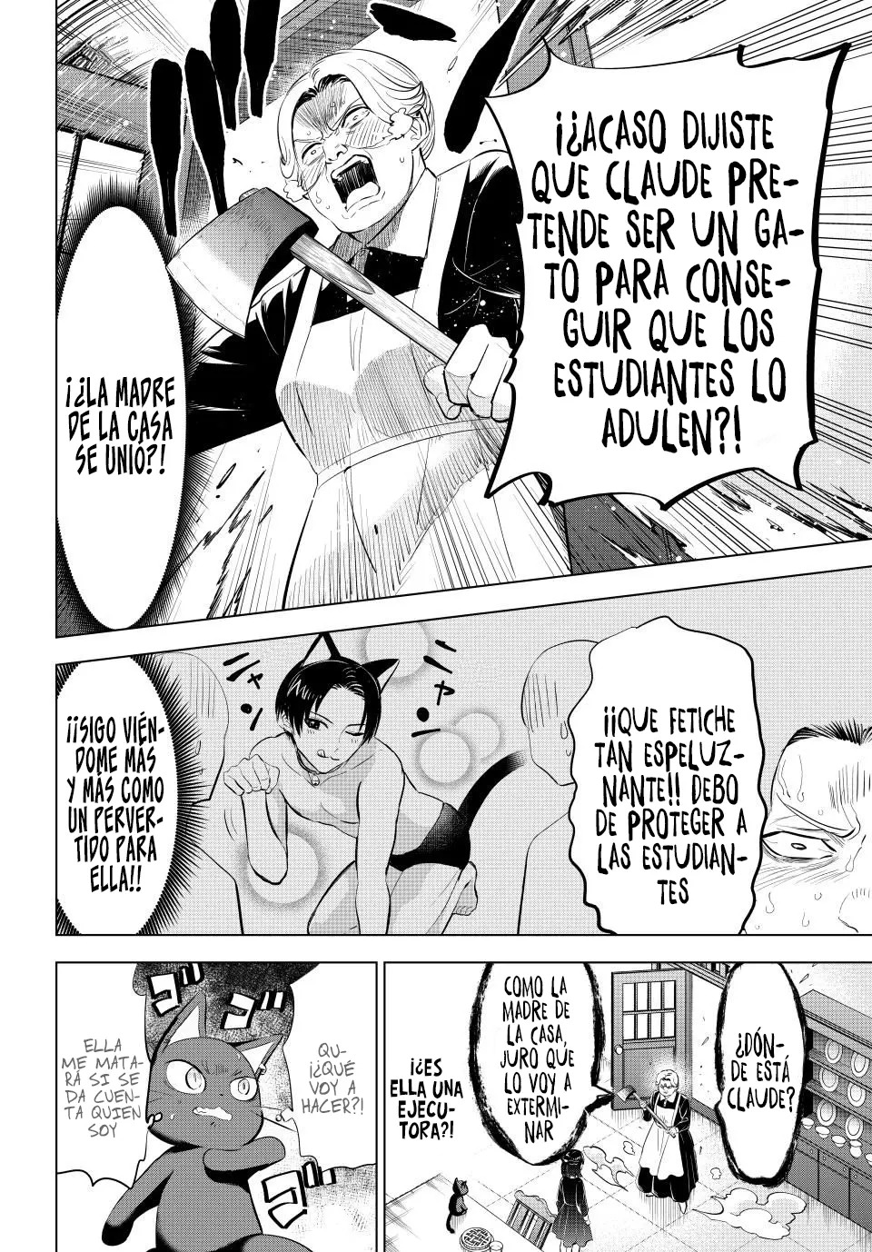 Kuroneko to Majo no Kyoushitsu Capitulo 61: La detective Hana página 11