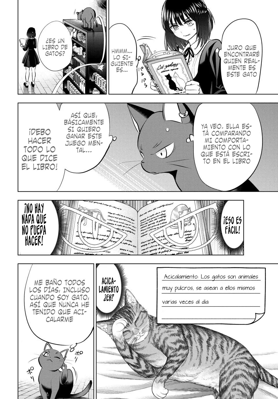 Kuroneko to Majo no Kyoushitsu Capitulo 61: La detective Hana página 17