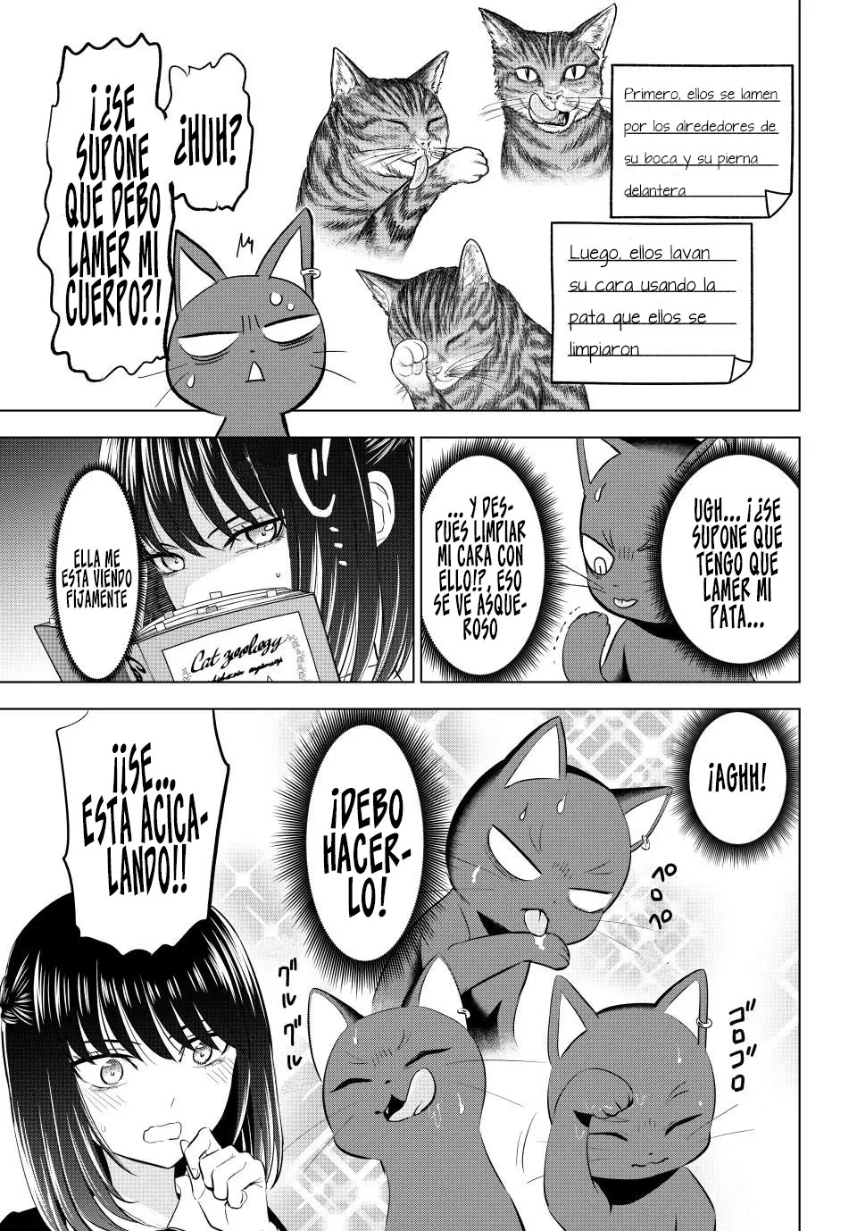 Kuroneko to Majo no Kyoushitsu Capitulo 61: La detective Hana página 18