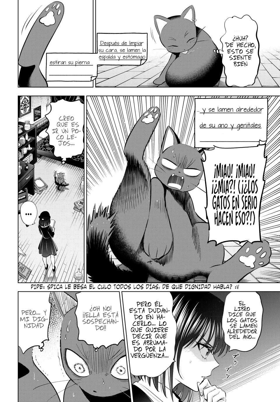Kuroneko to Majo no Kyoushitsu Capitulo 61: La detective Hana página 19