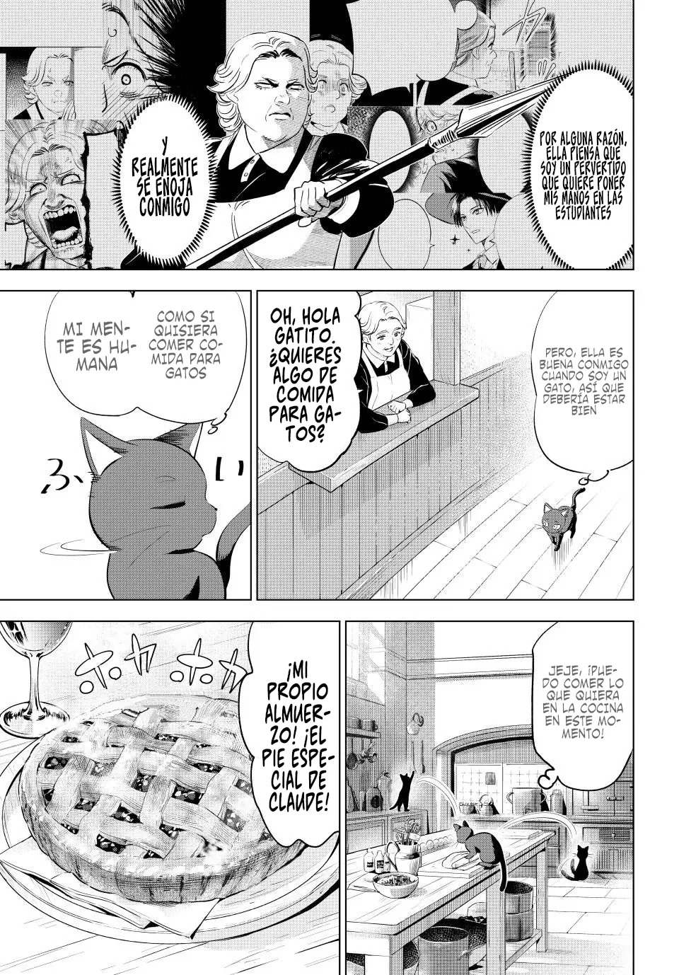 Kuroneko to Majo no Kyoushitsu Capitulo 61: La detective Hana página 6