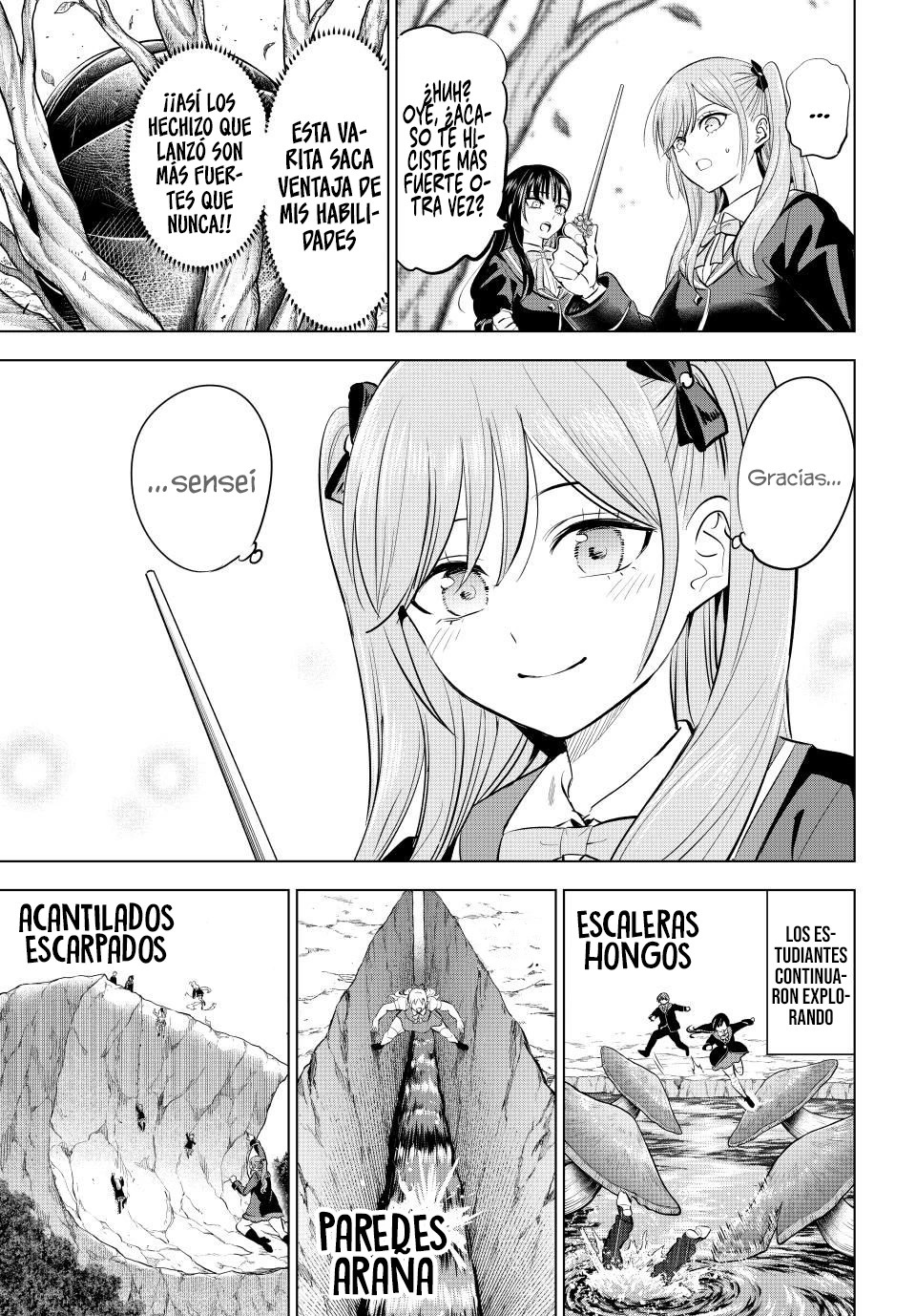 Kuroneko to Majo no Kyoushitsu Capitulo 62: Pánico infatil página 12