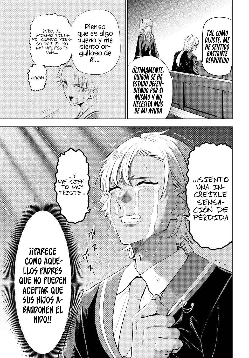 Kuroneko to Majo no Kyoushitsu Capitulo 62: Pánico infatil página 16