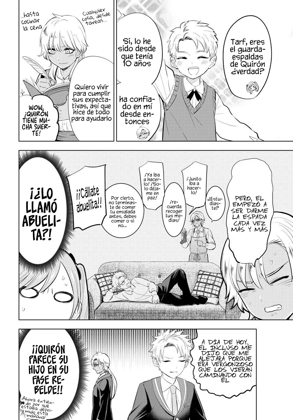Kuroneko to Majo no Kyoushitsu Capitulo 62: Pánico infatil página 17