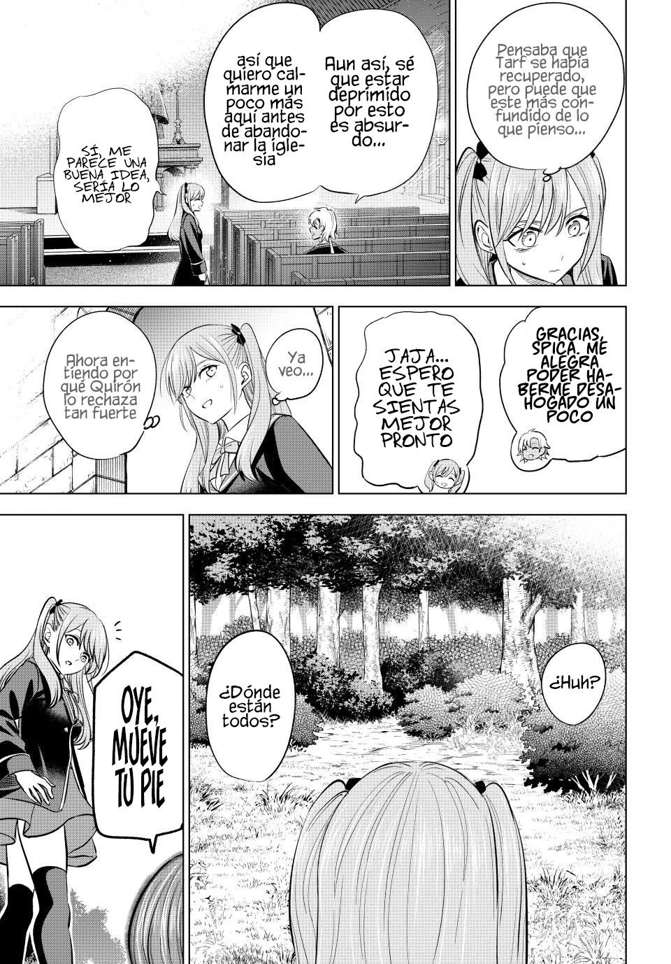 Kuroneko to Majo no Kyoushitsu Capitulo 62: Pánico infatil página 18
