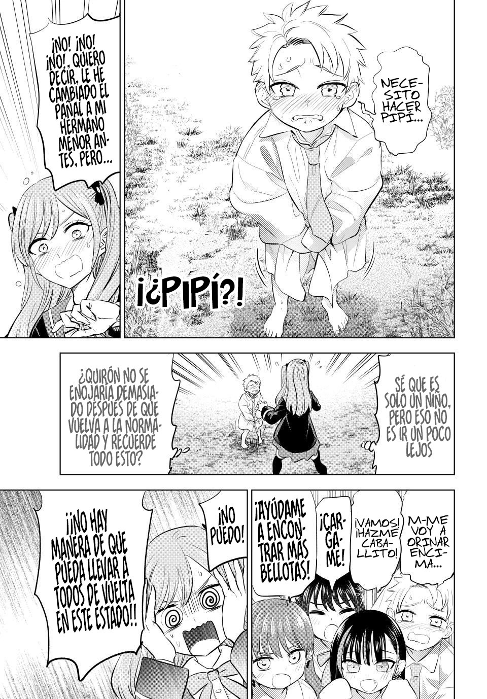 Kuroneko to Majo no Kyoushitsu Capitulo 62: Pánico infatil página 22