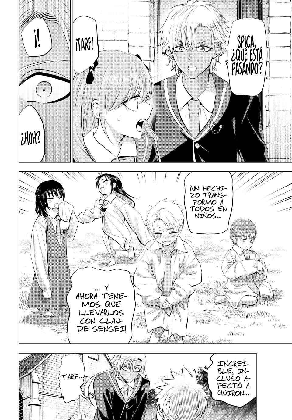 Kuroneko to Majo no Kyoushitsu Capitulo 62: Pánico infatil página 23