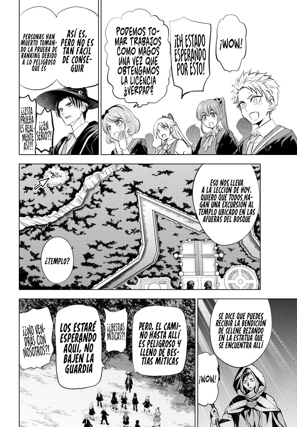 Kuroneko to Majo no Kyoushitsu Capitulo 62: Pánico infatil página 7