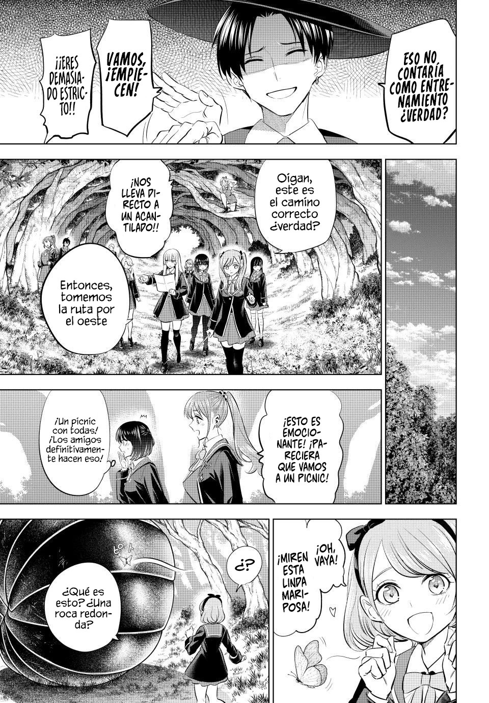 Kuroneko to Majo no Kyoushitsu Capitulo 62: Pánico infatil página 8