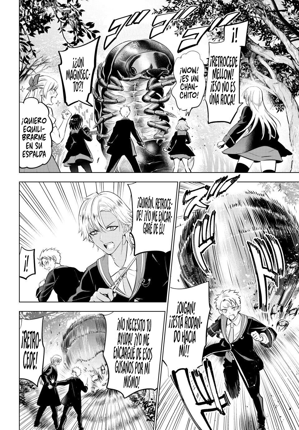 Kuroneko to Majo no Kyoushitsu Capitulo 62: Pánico infatil página 9