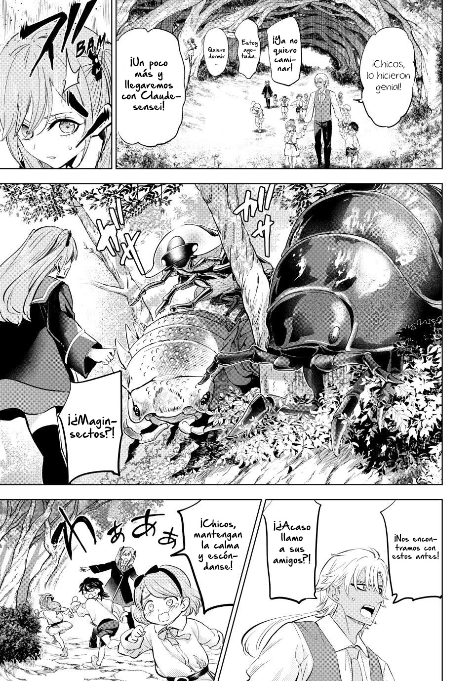 Kuroneko to Majo no Kyoushitsu Capitulo 63: La guardería del kavun de Claude página 16