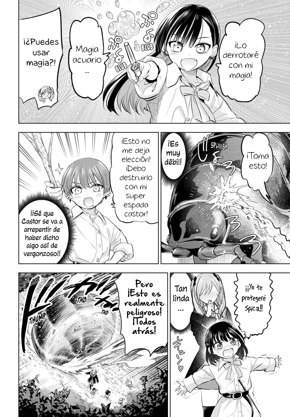 Kuroneko to Majo no Kyoushitsu Capitulo 63: La guardería del kavun de Claude página 17
