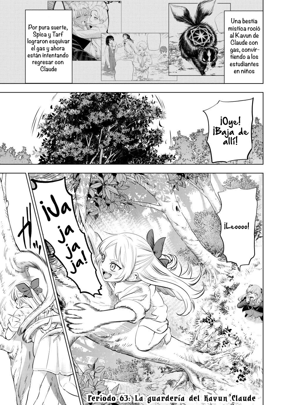 Kuroneko to Majo no Kyoushitsu Capitulo 63: La guardería del kavun de Claude página 4