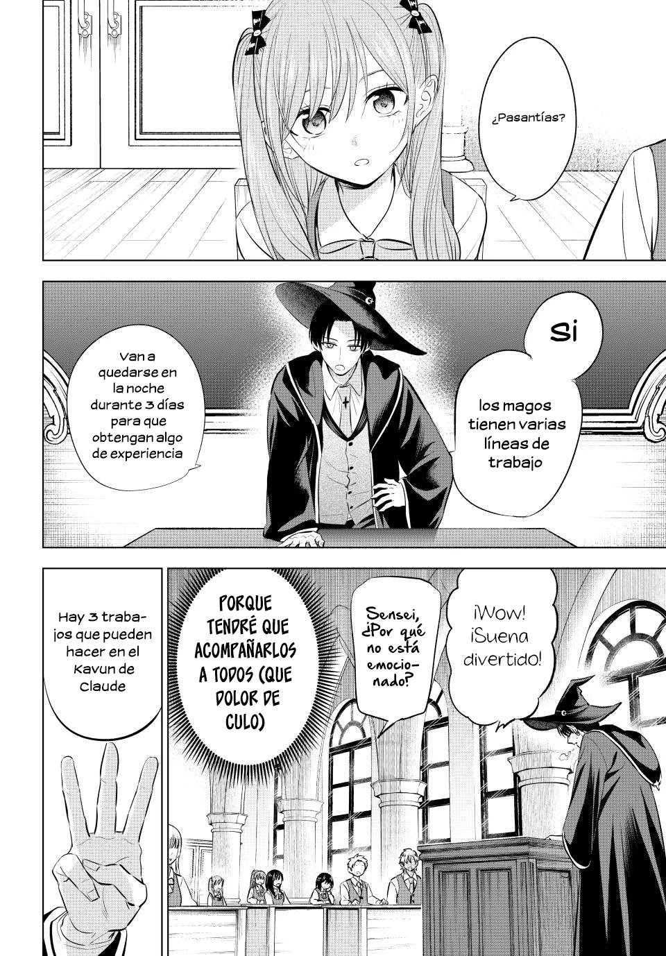 Kuroneko to Majo no Kyoushitsu Capitulo 64: Pasantías página 5
