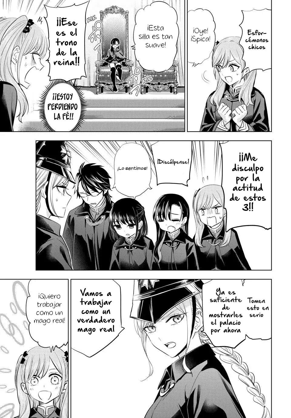 Kuroneko to Majo no Kyoushitsu Capitulo 65: Spica y Mira página 8