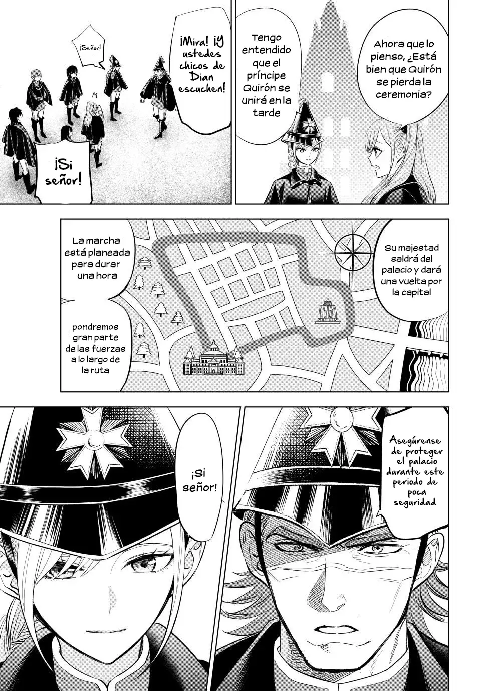 Kuroneko to Majo no Kyoushitsu Capitulo 66: Defensa del palacio página 16