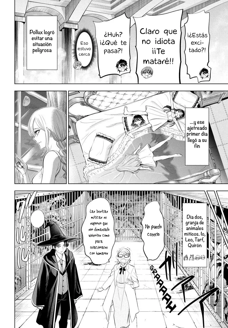 Kuroneko to Majo no Kyoushitsu Capitulo 66: Defensa del palacio página 9
