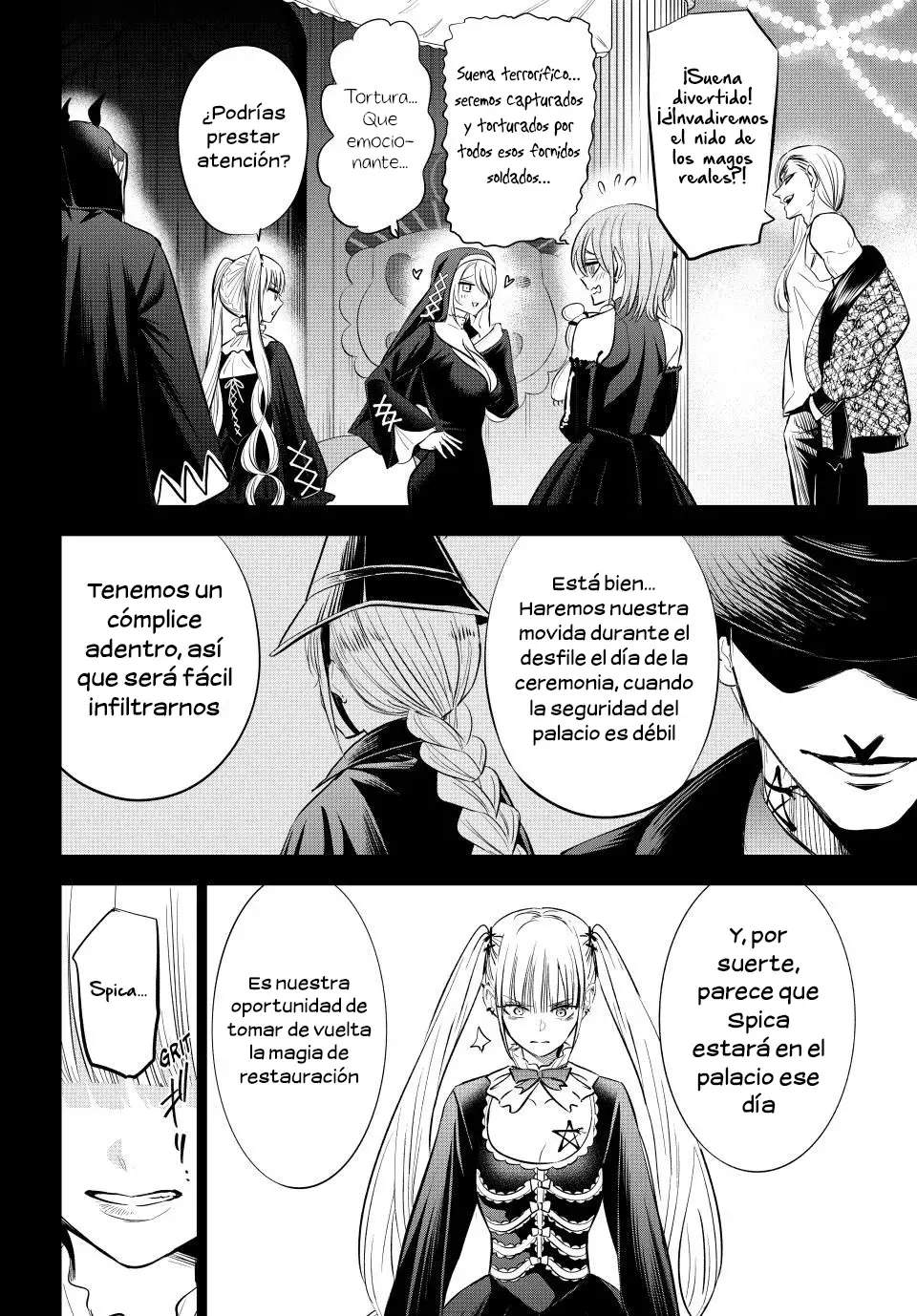Kuroneko to Majo no Kyoushitsu Capitulo 67: Orden de la serpiente negra página 11
